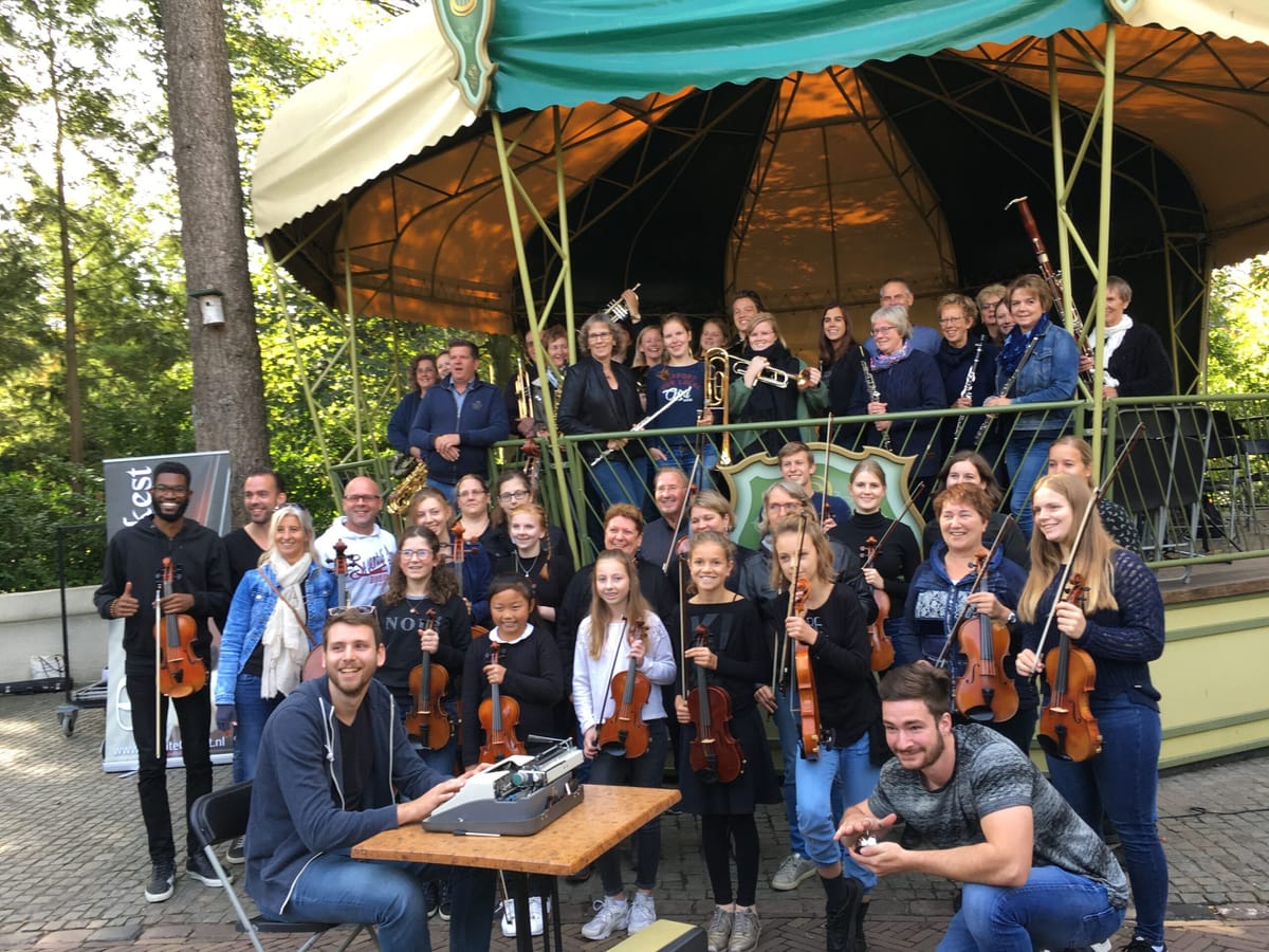 Succesvol optreden in de Efteling!