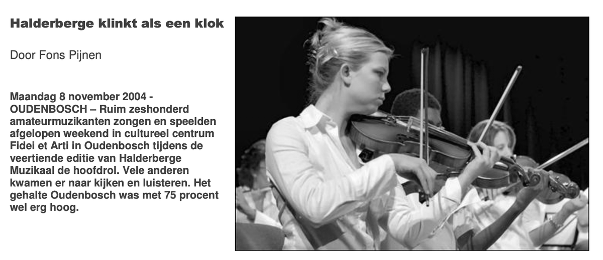 Halderberge Muzikaal – Een krachtig visitekaartje in Oudenbosch