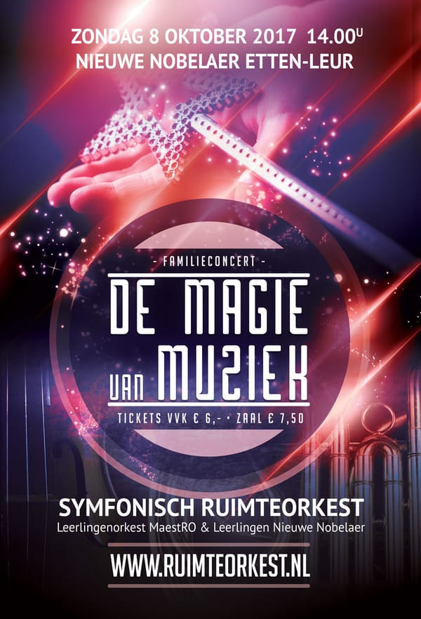 Samenwerking tussen Symfonisch RuimteOrkest en Kunsteducatie in Etten-Leur