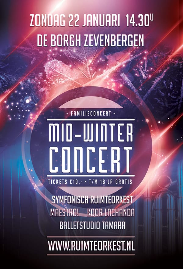 Mid-Winter Concert volgeboekt!