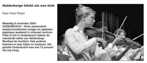 Halderberge Muzikaal – Een krachtig visitekaartje in Oudenbosch